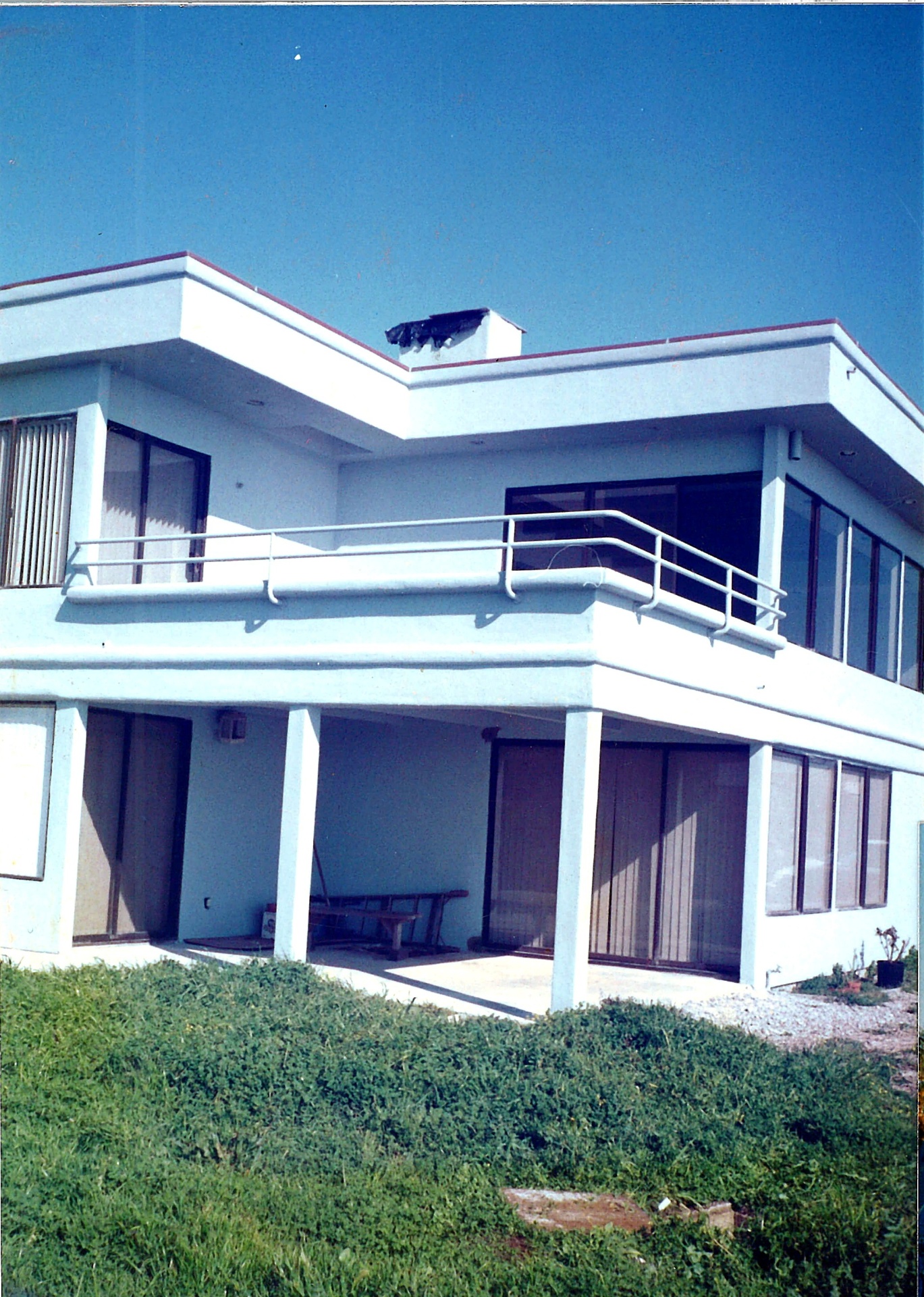 Completed two-story coastal home at 22680 East Cliff Drive, Santa Cruz